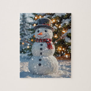 Christmas Snowman Puzzle