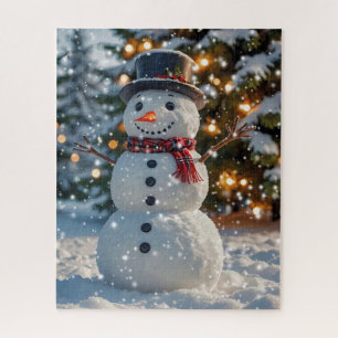 Christmas Snowman Puzzle