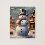 Christmas Snowman Puzzle<br><div class="desc">Weihnachtssnowman-Rätsel</div>