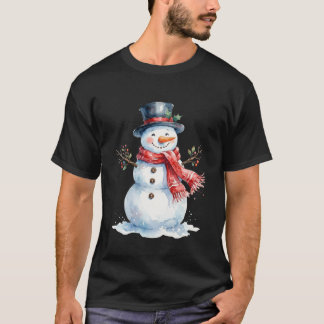 Christmas snowman T-Shirt
