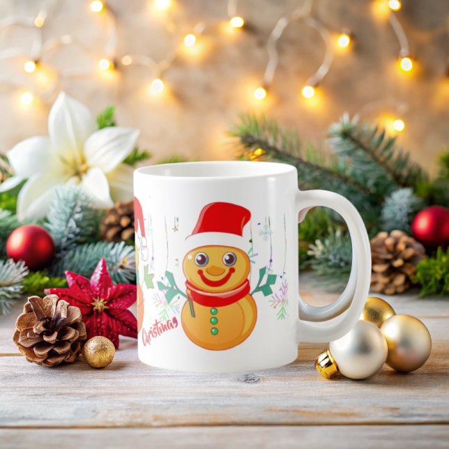 Christmas Snowmen Kaffeetasse (Von Creator hochgeladen)