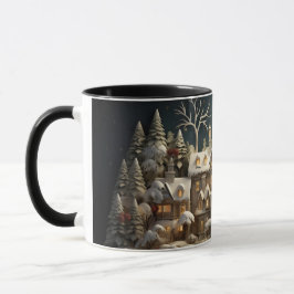 Christmas Snowy Manor Storybook Wonderland Tasse