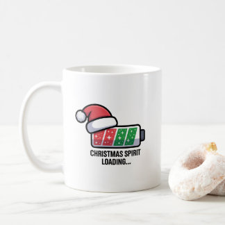 Christmas Spirit Loading Funny Holiday  Kaffeetasse