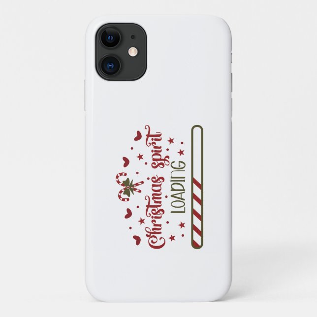 Christmas Spirit Loading iPhone 11 Fall Case-Mate iPhone Hülle (Rückseite)