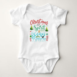 Christmas Spirit Ocean Breeze Ein Stück Baby Strampler