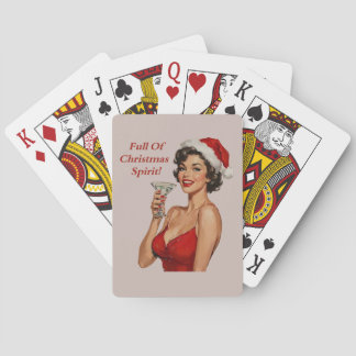 Christmas Spirit Playing Cards Spielkarten