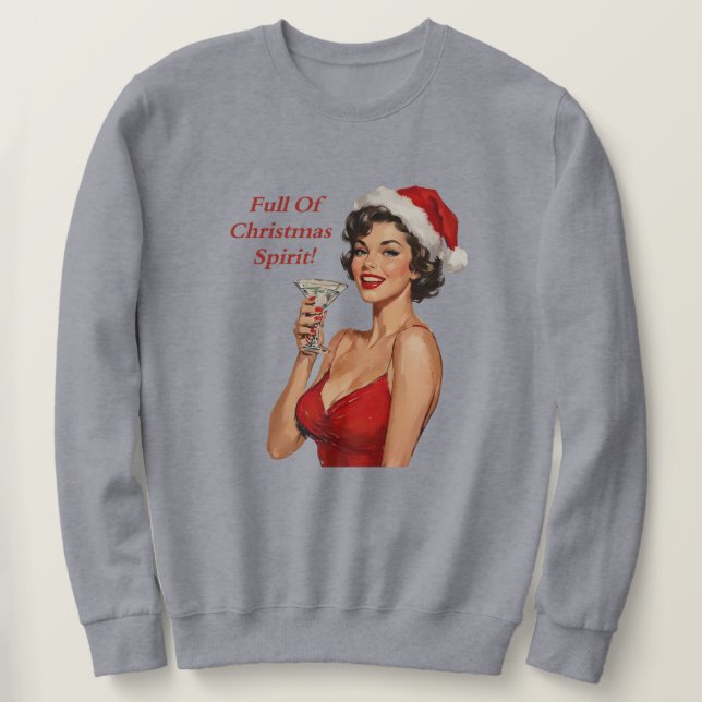Christmas Spirit Sweatshirt (Design vorne)