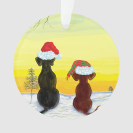 christmas springador ornament