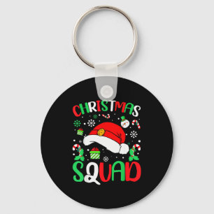 Christmas-Squad-Familien-Gruppen-Matching-Weihnach Schlüsselanhänger