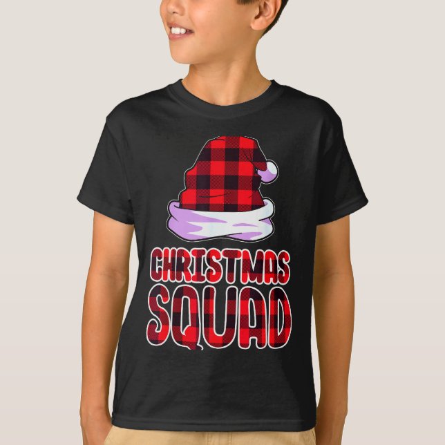 Christmas Squad Family Group Matching Christmas Pa T-Shirt (Vorderseite)