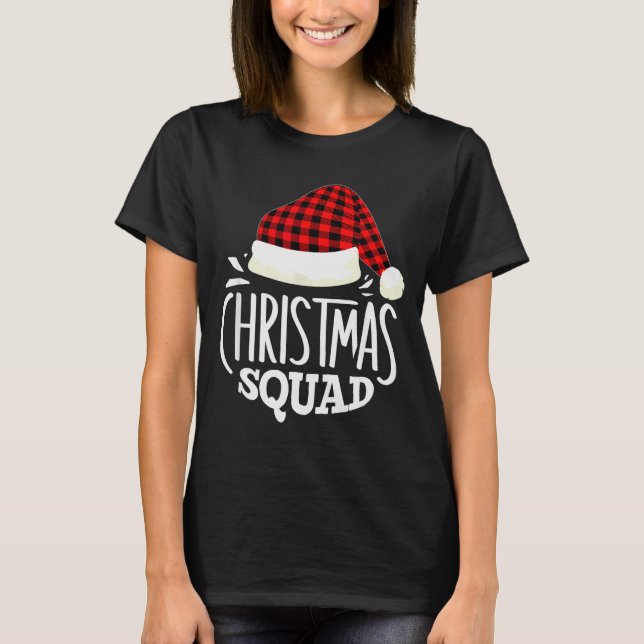 Christmas Squad Family Group Matching Christmas Pa T-Shirt (Vorderseite)