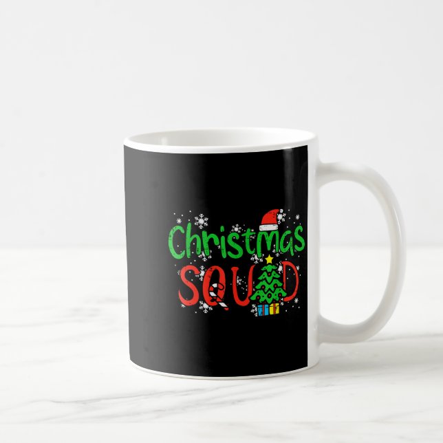Christmas Squad Family Xmas Crew Men Women Boys Gi Kaffeetasse (Rechts)