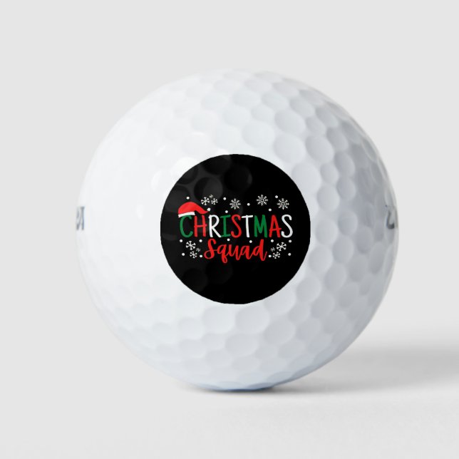 CHRISTMAS SQUAD GOLFBALL (Vorderseite)