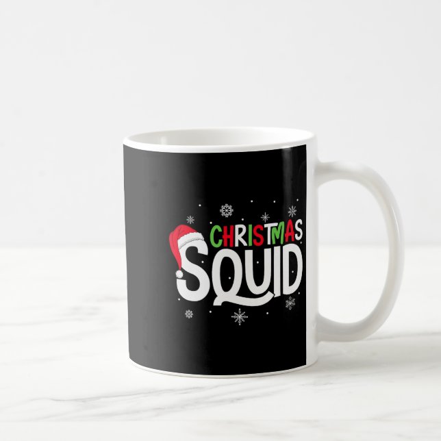 Christmas Squad Matching Family Group Santa Elf Xm Kaffeetasse (Rechts)