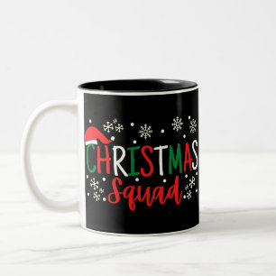 CHRISTMAS SQUAD ZWEIFARBIGE TASSE