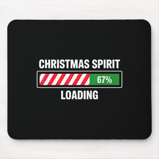 Christmas Srit Loading 67  Mousepad (Vorne)