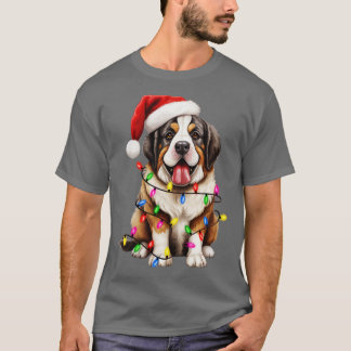 Christmas St Bernard T-Shirt