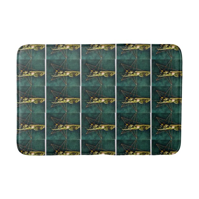 "CHRISTMAS STAR" BATH MAT BADEMATTE (Vorderseite)