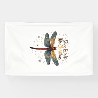 Christmas Star Dragonfly Banner