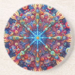 CHRISTMAS STAR GETRÄNKEUNTERSETZER