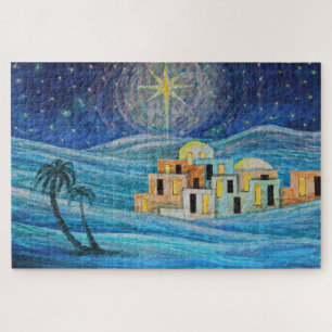 Christmas Star Peace Kleiner Town Puzzle