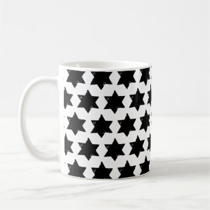 Christmas Star Potato Print Kaffeetasse
