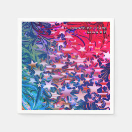 CHRISTMAS STARS | ABSTRAKT | Festes CUSTOM-Papier Serviette