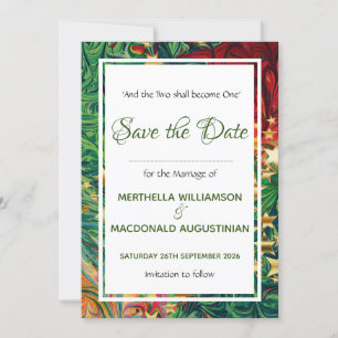 CHRISTMAS STARS Custom Scripture Festivals Hochzei Save The Date