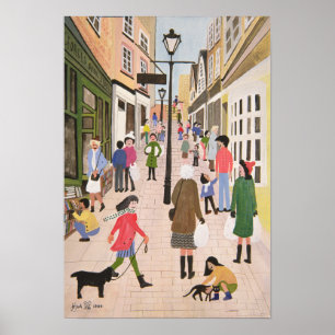 Christmas Steps Bristol 1989 Poster