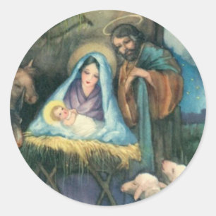 CHRISTMAS STICKER - NATIVITÄTSZENTRUM