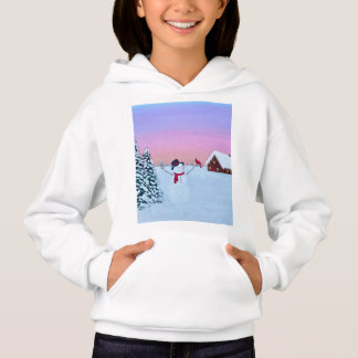 Christmas sunset hoodie