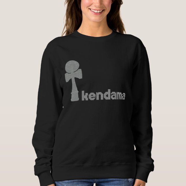 Christmas Sweater Ugly Kendama  Skill Toy Sweatshirt (Vorderseite)