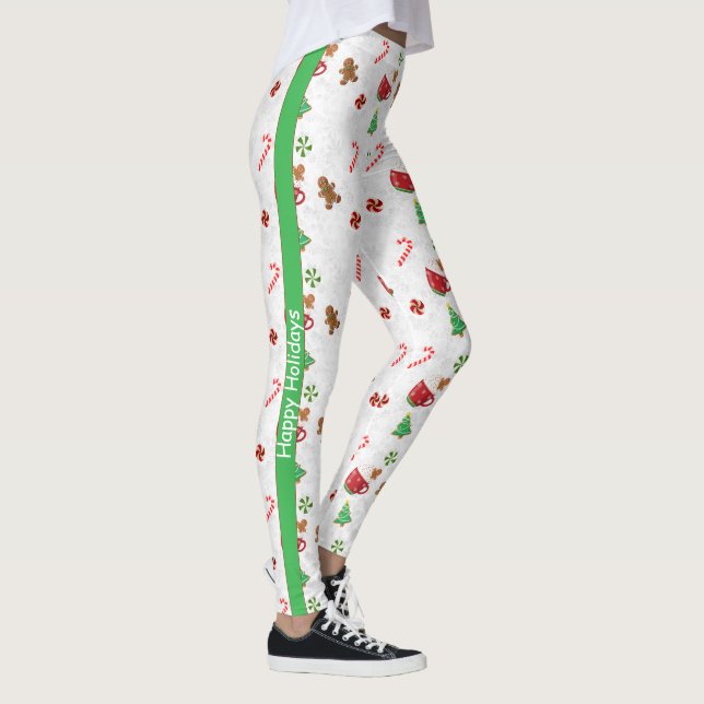 Christmas Sweets Customizable Leggings (Rechts)