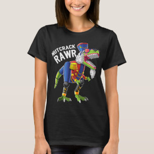 Christmas T Rex Dinosaur Nutcracker Nutcracker Gif T-Shirt