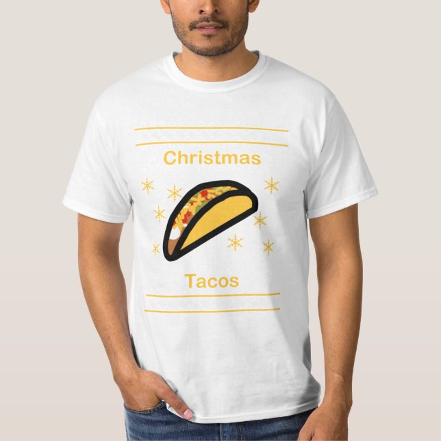 Christmas Tacos T-Shirt (Vorderseite)