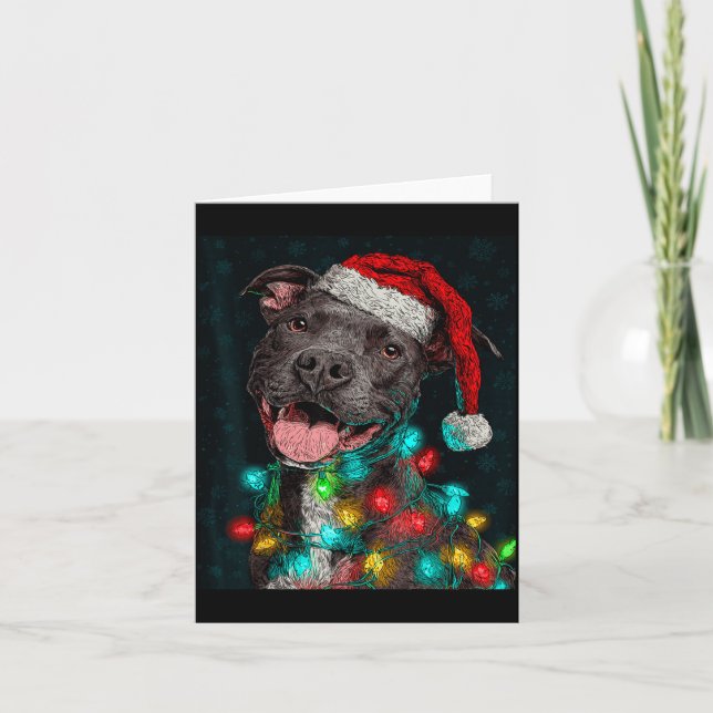 Christmas Tbull On  Karte (Vorderseite)