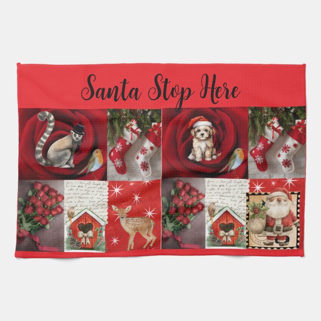 Christmas Tea Towel   Geschirrtuch (Horizontal)