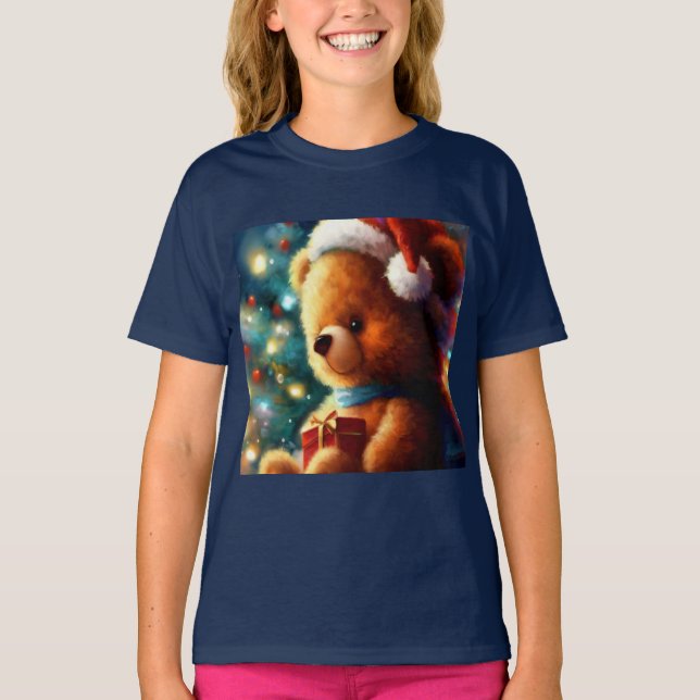 Christmas Teddy Bear 3 T-Shirt (Vorderseite)