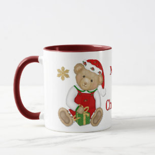 Christmas Teddy Bear - Junge Tasse