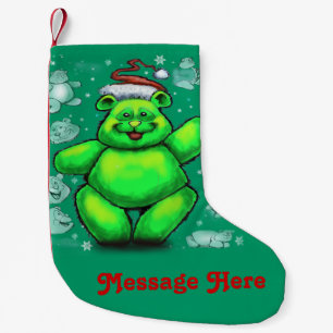 Christmas Teddy Bear Kleiner Weihnachtsstrumpf