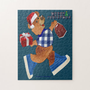 Christmas Teddy Puzzle