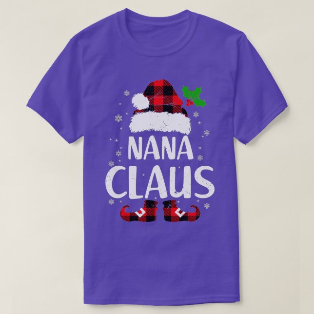 Christmas The Nana Claus  T-Shirt (Design vorne)