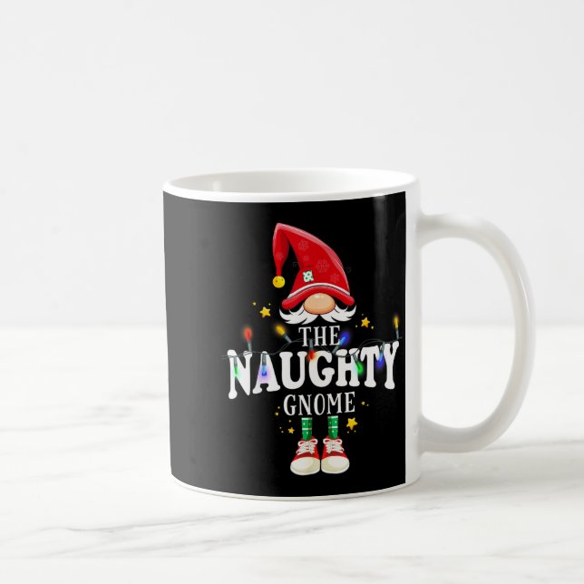 Christmas The Naughty Gnome X-mas Matching Pjs  Kaffeetasse (Rechts)
