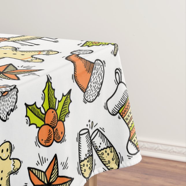 Christmas Themed Tablecloth Tischdecke (Beispiel)