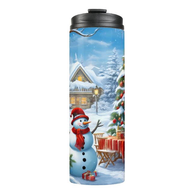 Christmas thermaL tumbler Thermosbecher (Vorderseite)