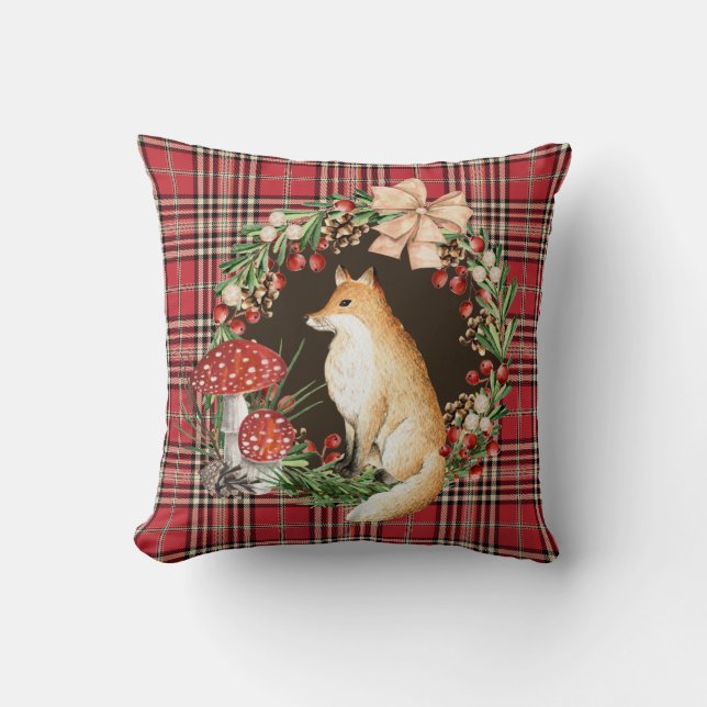 Christmas Throw Pillow 16" x 16" Kissen (Vorderseite)