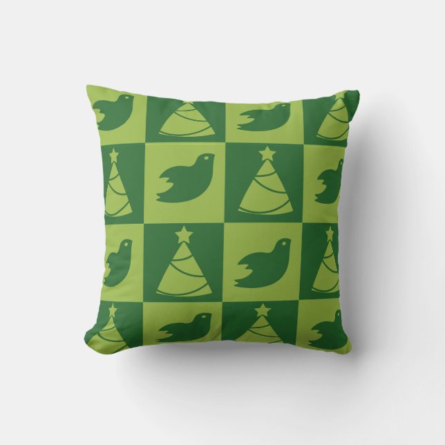Christmas Throw Pillow Kissen (Vorderseite)