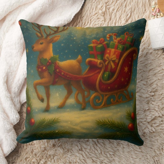 Christmas throw Pillow Kissen (Decke)