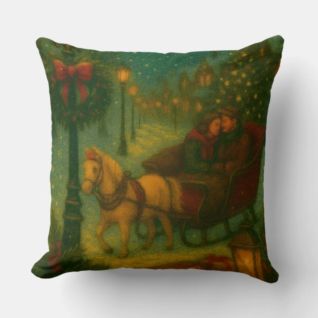 Christmas Throw Pillow Kissen (Vorderseite)