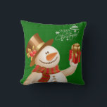 Christmas Throw Pillow Snowman Kissen<br><div class="desc">Weihnachtsbaum Kissen Für jeden ist etwas dabei, das speziell für Sie personalisiert ist, um die Schönheit Ihrer Zuhause oder Ihrer Lieben zu verbessern. Dieses einzigartige Weihnachtskreisschmuck wird Ihre Freunde und Familie beeindrucken. In dieser einmaligen Weihnachtsfeier genießen die Menschen ihre Lieblings-Schokolade oder ihren Kaffee. Während Sie bereits hier sind, können Sie...</div>